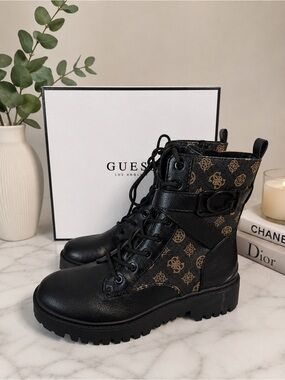 Guess Orana Combat Boot - 9.5